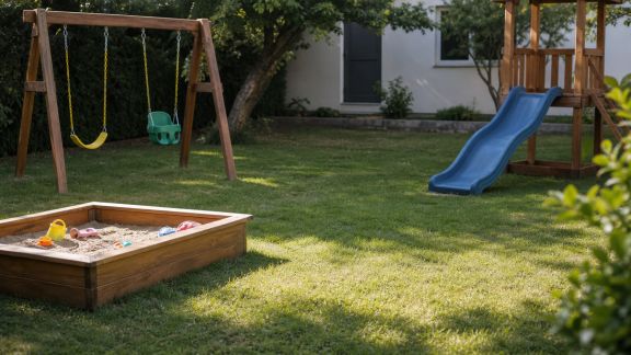 Agencer un espace de jeux extérieur pour les enfants en toute sécurité