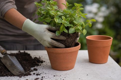 Réussir le rempotage saisonnier de ses plantes d’extérieur