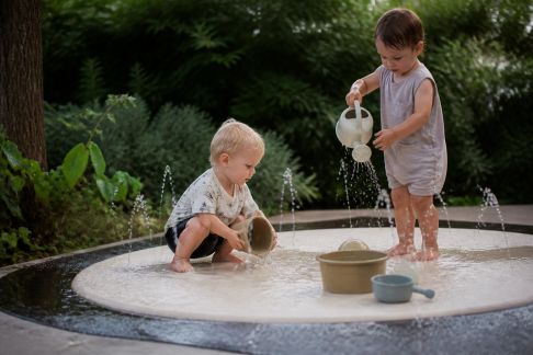 Créer une zone de jeux d’eau pour enfants et petits jardins