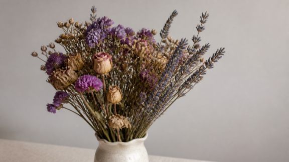 Astuces pour faire durer vos bouquets séchés avec les fleurs du jardin