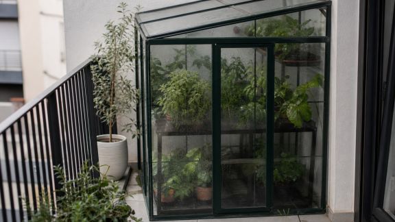 Installer une serre de balcon pour prolonger les récoltes urbaines