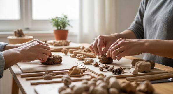 Jouer avec les matériaux naturels pour une décoration authentique